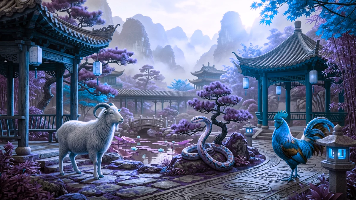 Goat and Pig Compatibility: The Sacred "Three Harmonies" Soulmate Union (90% Match)