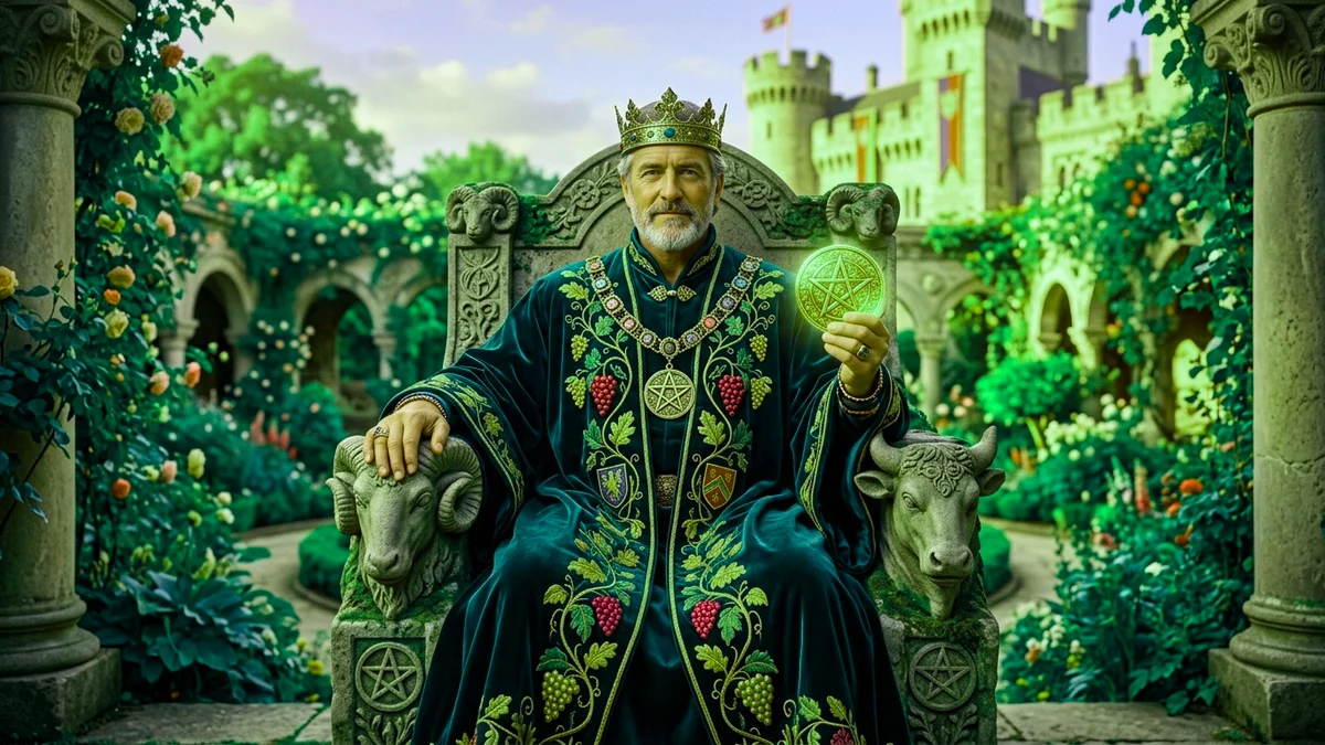 King of Pentacles Advice: Build the Castle Brick by Brick and Master Your Wealth