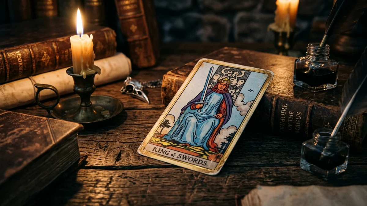 King of Swords Yes or No: Straightforward Meaning in Love and Life