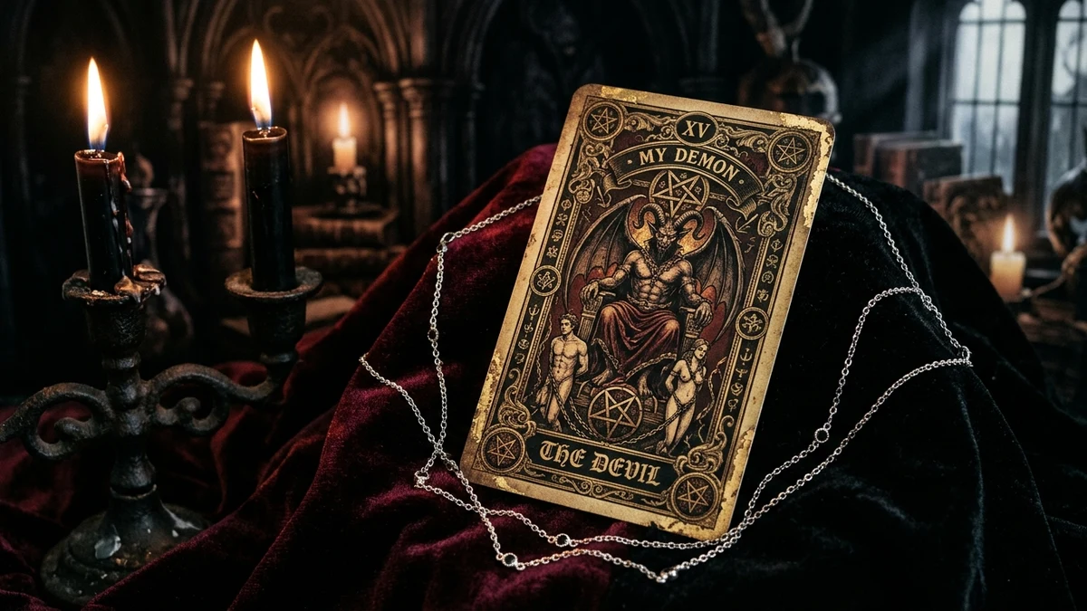 My Demon Tarot Card: The Devil Card Meaning, Shadow Work & Fate