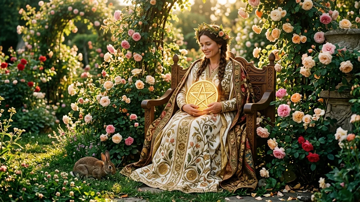 Queen of Pentacles as Feelings: Warmth, Emotional Safety, and Nurturing Love