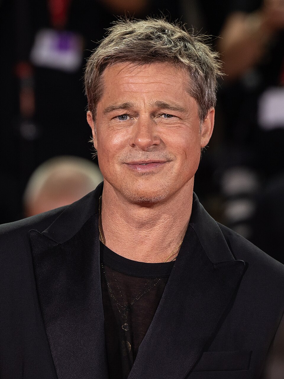 Brad Pitt at an international festival