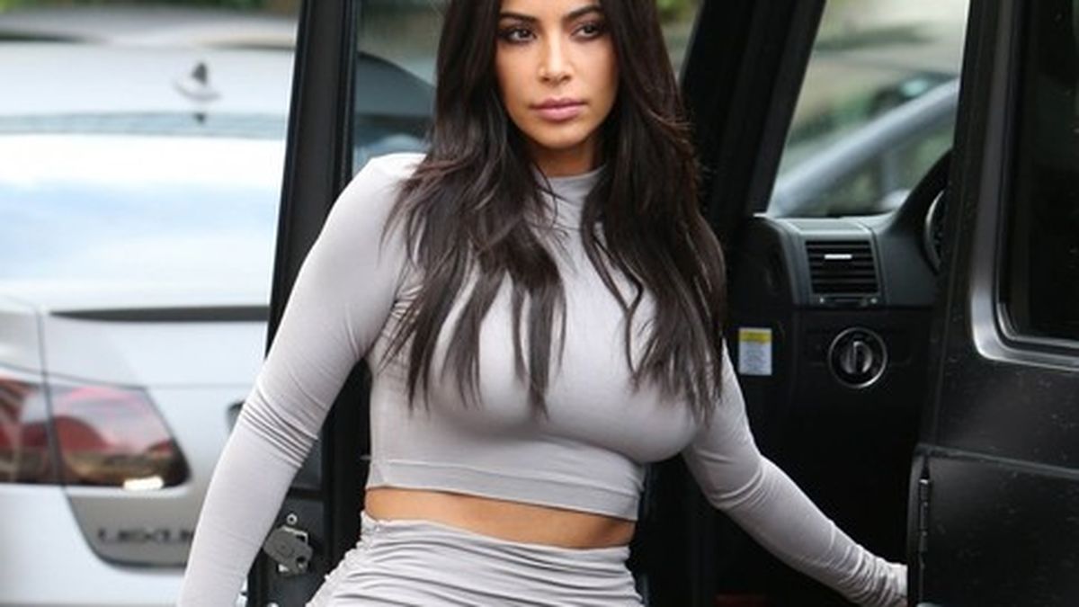 Kim Kardashian portrait