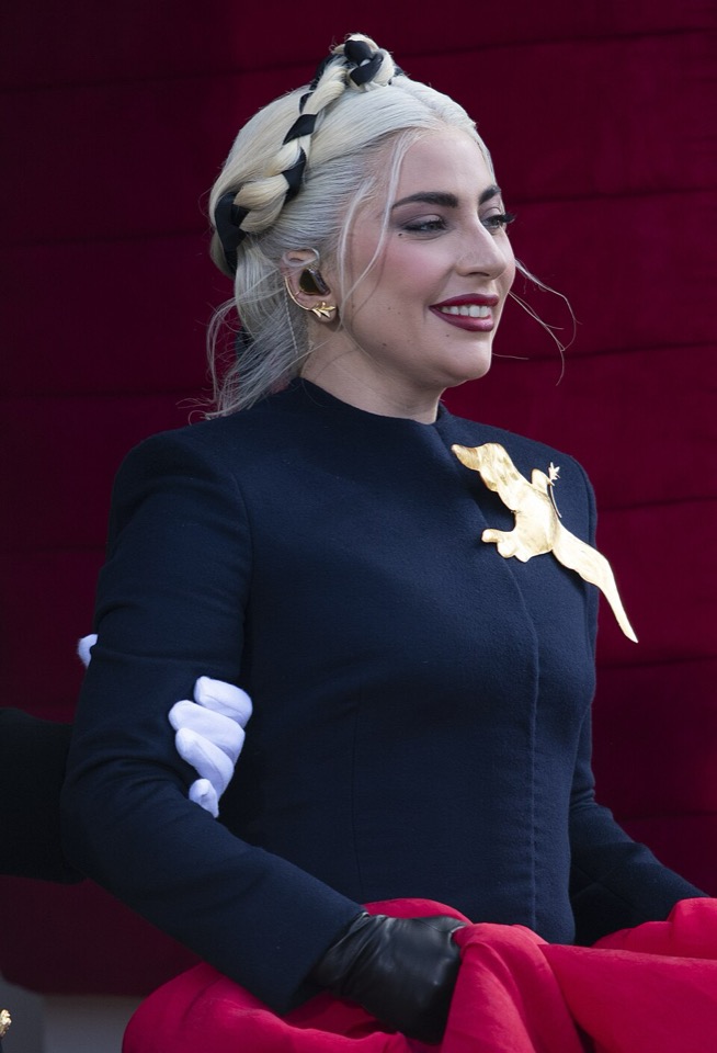 Lady Gaga attending public gala with fiancé Michael Polansky
