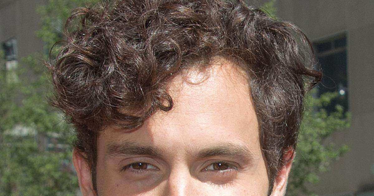 Penn Badgley portrait at film festival