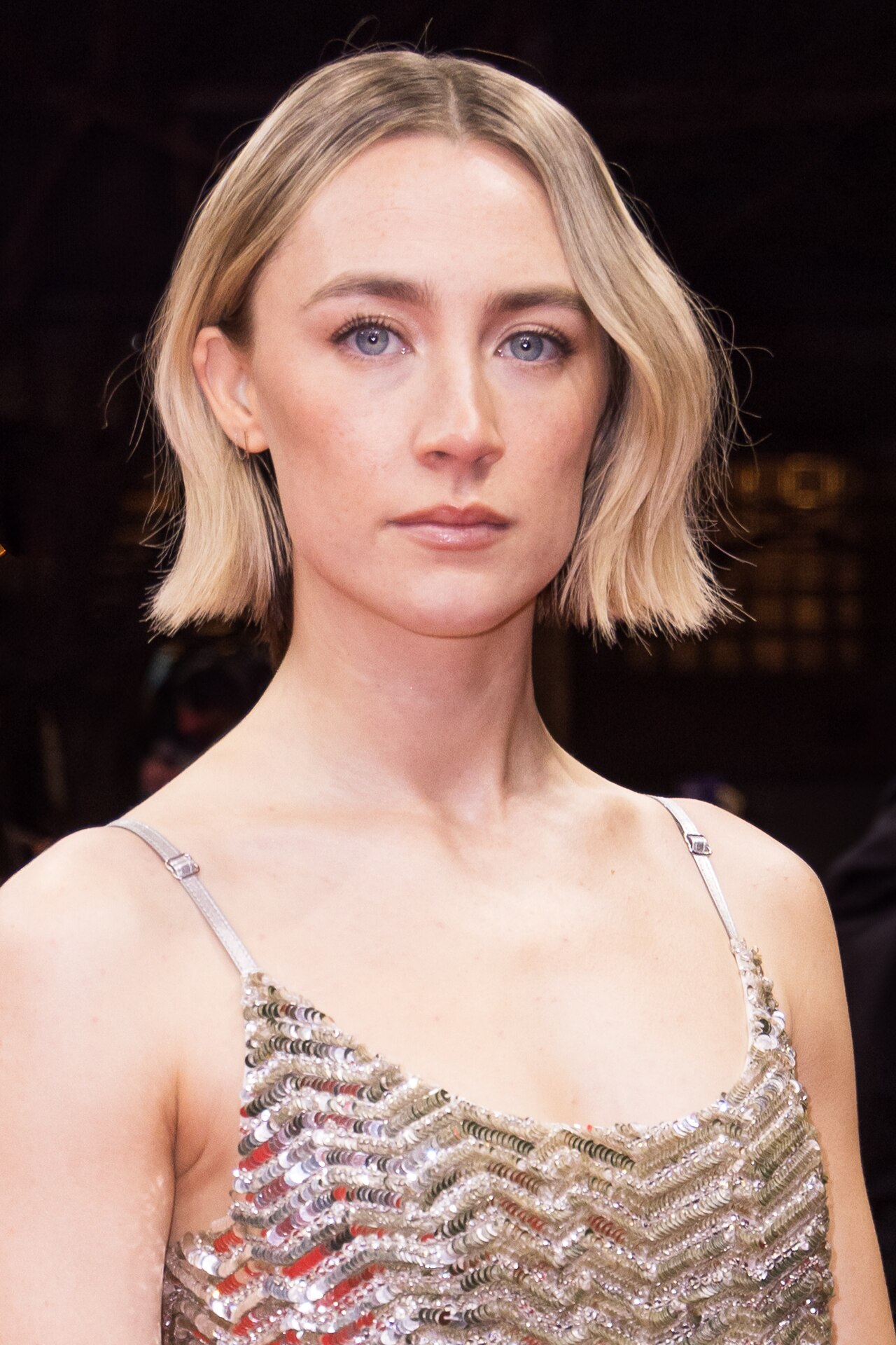 Saoirse Ronan smiling warmly